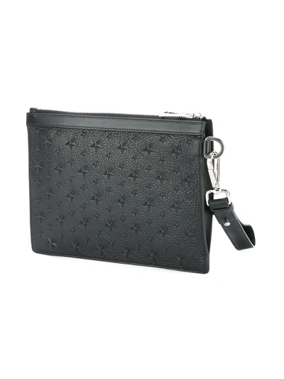 Shop Jimmy Choo Derek Clutch In Black