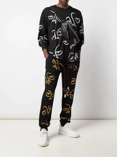 Haculla Stroke Of A Kind Knit Joggers In Black