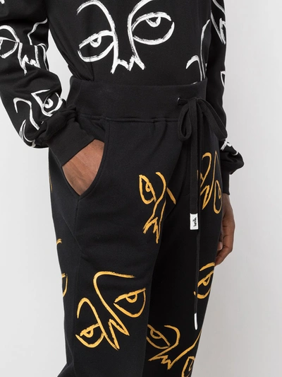 Haculla Stroke Of A Kind Knit Joggers In Black