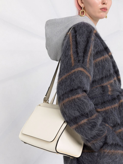 Valextra Passepartout Top-handle Tote Bag In Nude