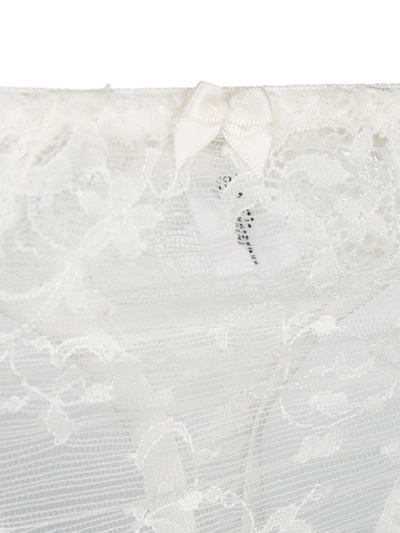 Gilda & Pearl Rita Lace Thong In White