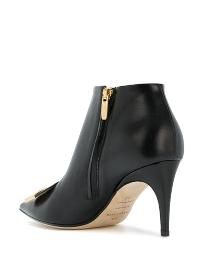 Shop Sergio Rossi Sr1 Booties In Black