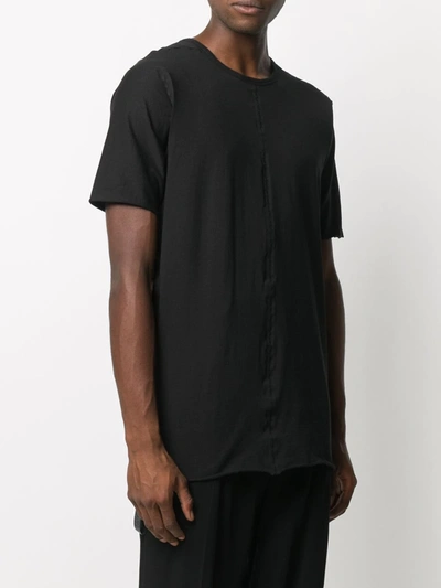 Shop Isaac Sellam Experience Short-sleeve Fitted T-shirt In Black