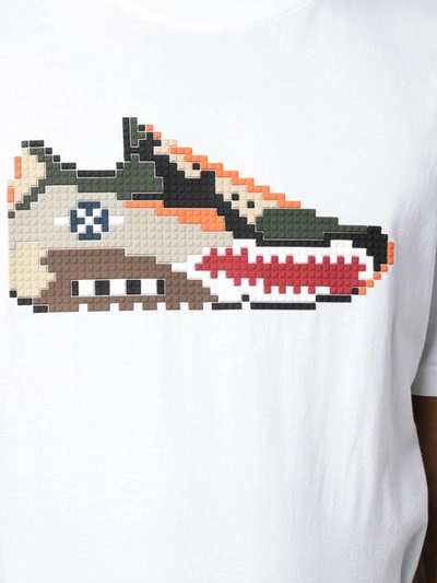 Shop Mostly Heard Rarely Seen 8-bit Falcon Jersey T-shirt In White