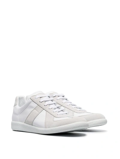 Maison Margiela Off-white Replica Sneakers In 101 Off White