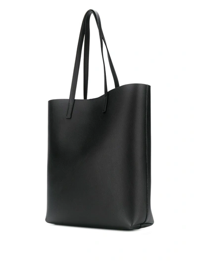 Shop Saint Laurent Large Shopping Tote Bag In Black
