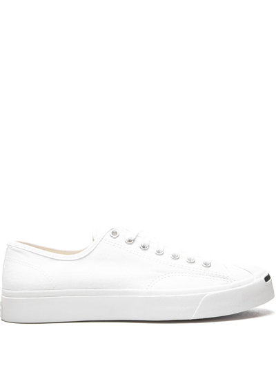 Converse White Jack Purcell First In Class Sneakers In Weiss