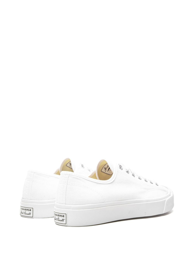 Converse White Jack Purcell First In Class Sneakers In Weiss