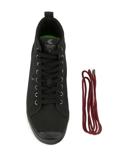 Shop Cariuma Oca High-top Sneakers In Black