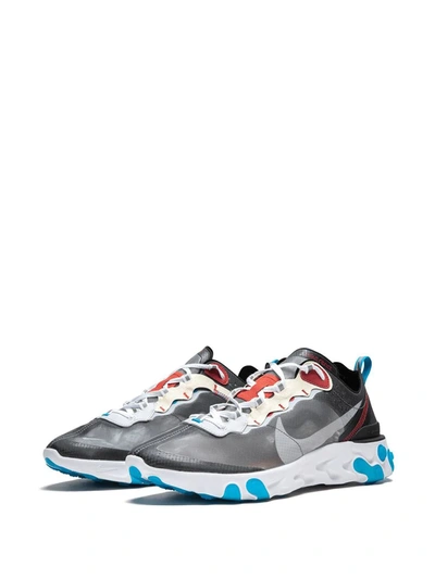 Shop Nike React Element 87 Sneakers In Grey
