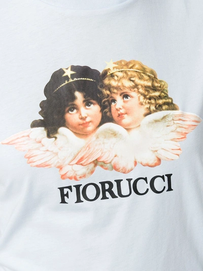 Shop Fiorucci Vintage Angels T-shirt In Blue