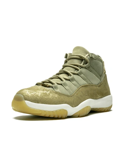 Jordan Air  11 Retro Shoe In Green
