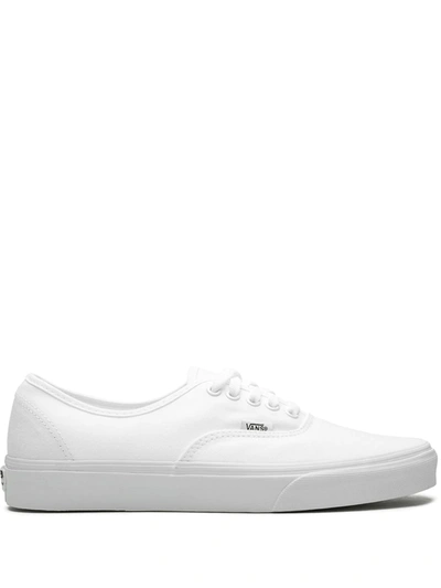 Vans Og Authentic Lx Palm Print Sneakers In White