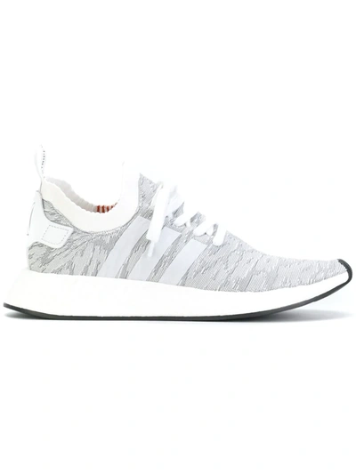 Adidas Originals Leopard Nmd R2 Primeknit Sneakers In Grey | ModeSens