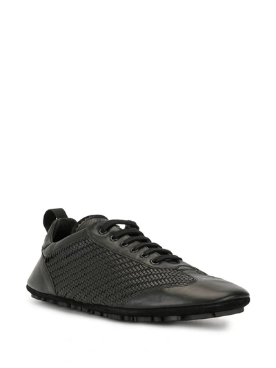 Shop Dolce & Gabbana Oxford-style Low-top Sneakers In Black