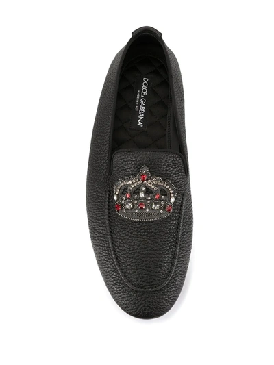 Shop Dolce & Gabbana Slippers In Black