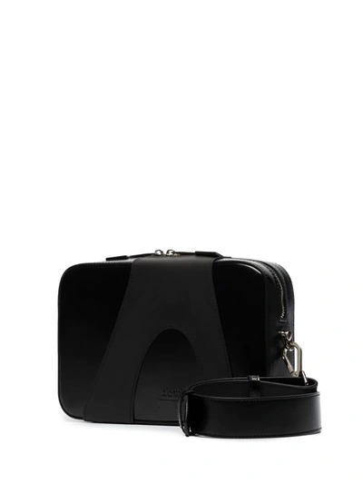 Shop A-cold-wall* Panelled Crossbody Bag In Black