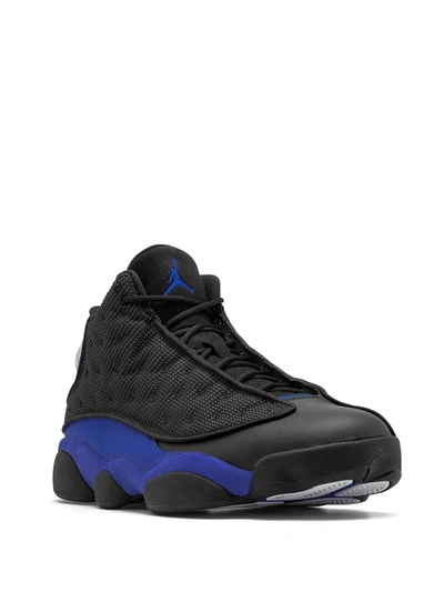Shop Jordan Air  13 Retro "hyper Royal" Sneakers In Black