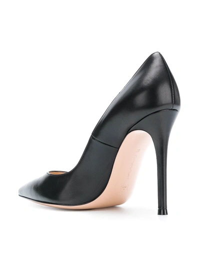 Gianvito Rossi Gianvito 105mm Leather Pumps In Black