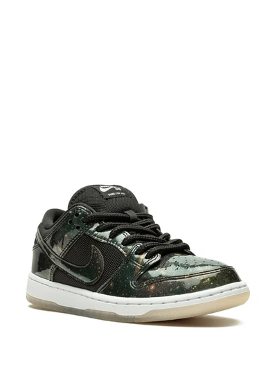 Shop Nike Sb Dunk Low Trd Qs "galaxy" Sneakers In Black