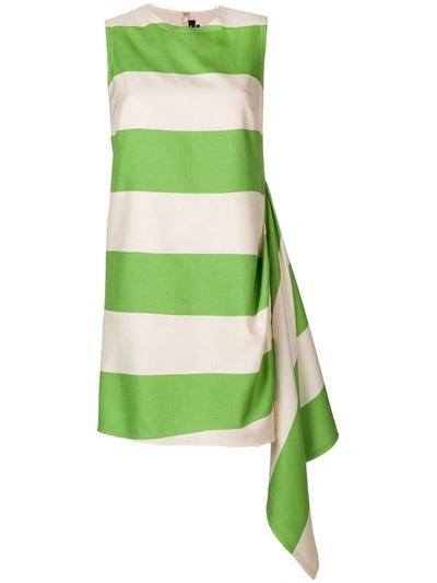 Shop Calvin Klein 205w39nyc Day Designer Dress In Green