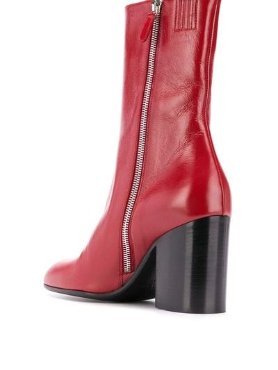 Shop Laurence Dacade Sailor Boots In Red