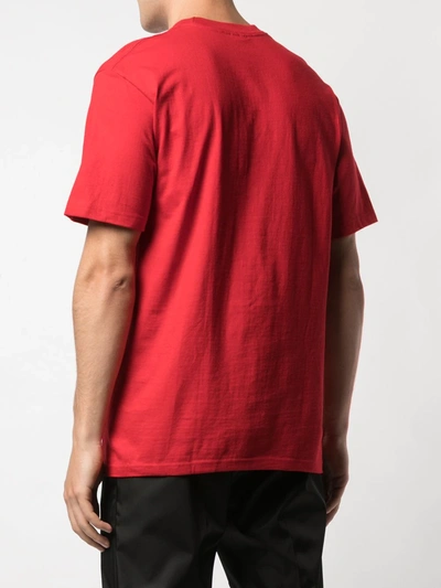 Shop Supreme Tv Crew Neck T-shirt In Red