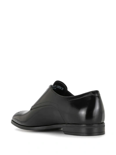 Shop Bally Lindron Leather Oxford Shoes In Black