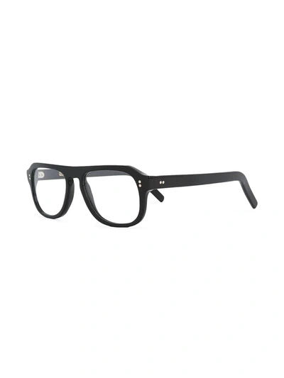 Shop Cutler And Gross Square Frame Glasses In Black