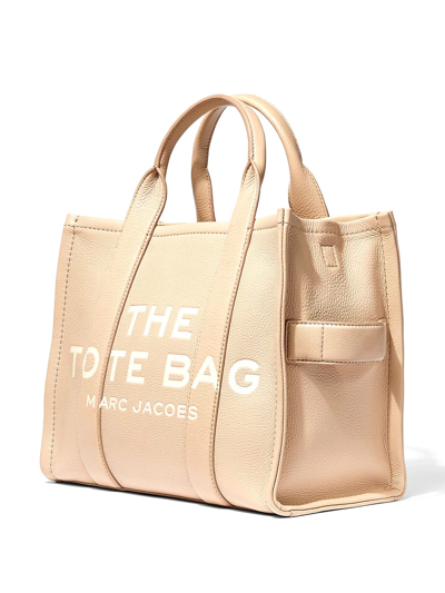 Shop Marc Jacobs The Medium Tote Bag In Neutrals