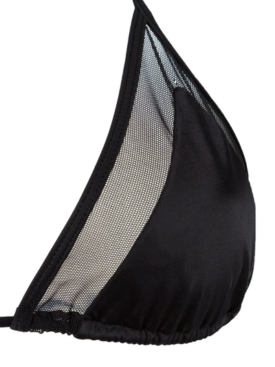 Brigitte Triangle Bikini Set In Black