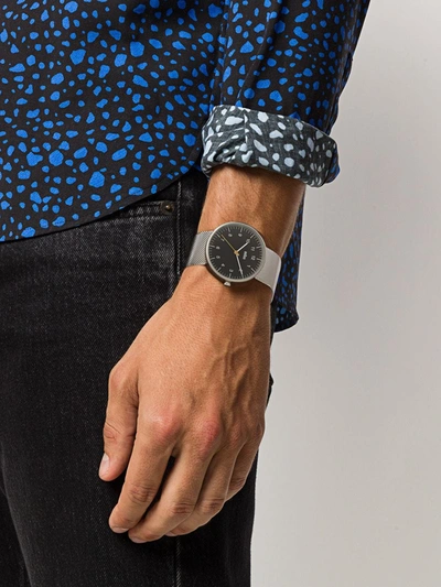 Braun Watches Bn0021 38mm Watch In Silver