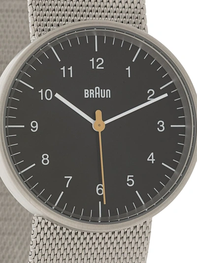 Braun Watches Bn0021 38mm Watch In Silver