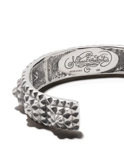 Natural Instinct Element Of Instinct 3 Cuff In Silver