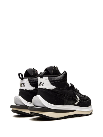 Nike Sacai X Jean Paul Gaultier Vaporwaffle Sneakers In Schwarz