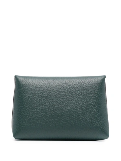 Shop Mulberry Darley Cosmetic Pouch In Green