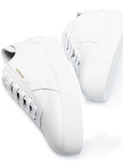 Shop Axel Arigato Platform Low-top Sneakers In White