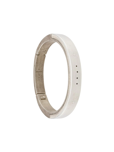 Parts Of Four Sistema Bangle Bracelet In Silver