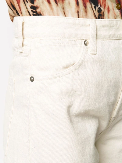 Shop Jil Sander High-rise Straight-leg Jeans In Neutrals