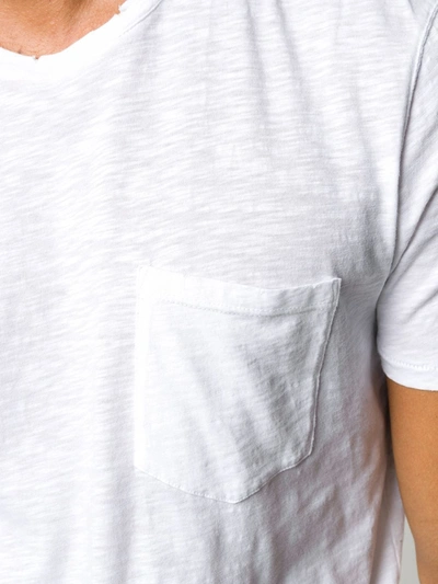 Zadig & Voltaire Distressed Burnout T-shirt In White