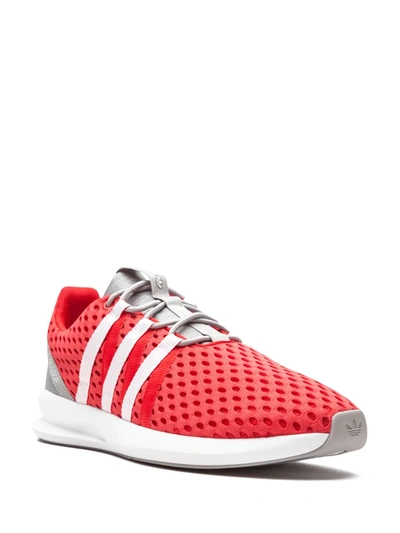 Shop Adidas Originals Sl Loop Racer Sneakers In Red