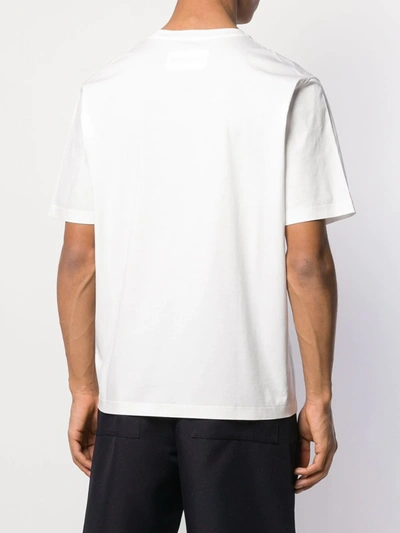 Shop Jil Sander Jersey T-shirt In White