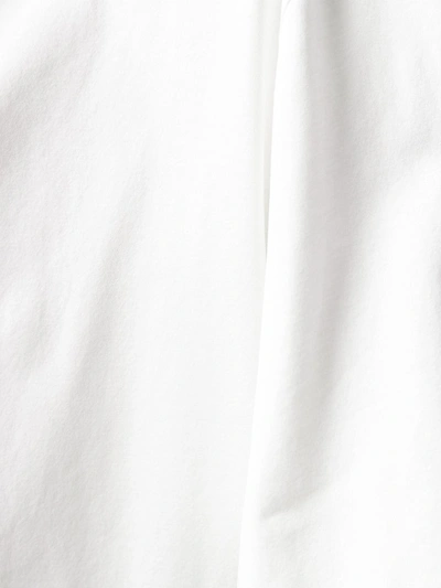 JIL SANDER 弹力针织T恤 - 白色