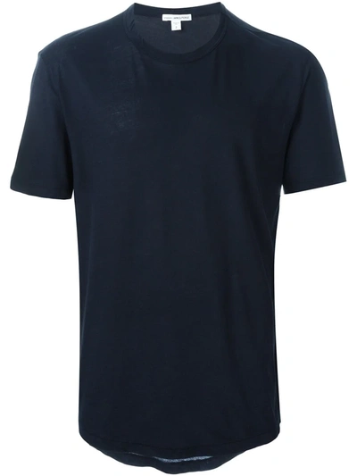 Shop James Perse Classic T-shirt In Blue