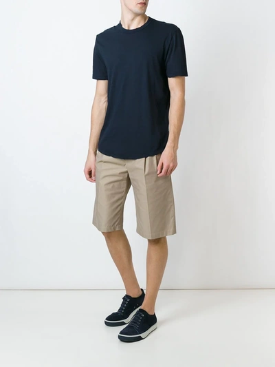 Shop James Perse Classic T-shirt In Blue