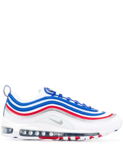 Shop Nike Air Max 97 Game Royal Sneakers In White