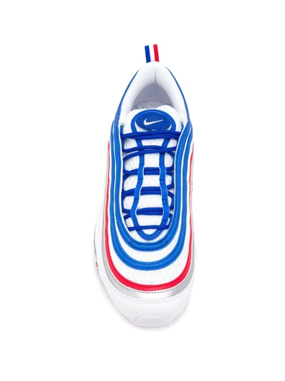 Shop Nike Air Max 97 Game Royal Sneakers In White