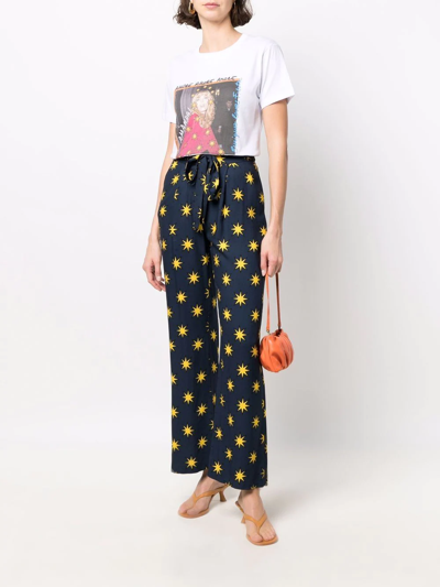 Alessandro Enriquez Photo Print T-shirt In White