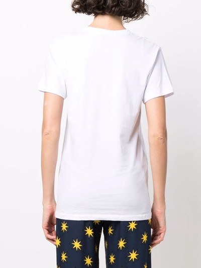 Shop Alessandro Enriquez Photo Print T-shirt In White