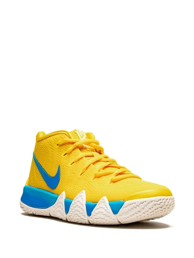 Shop Nike Kyrie 4 Kix Sneakers In Yellow